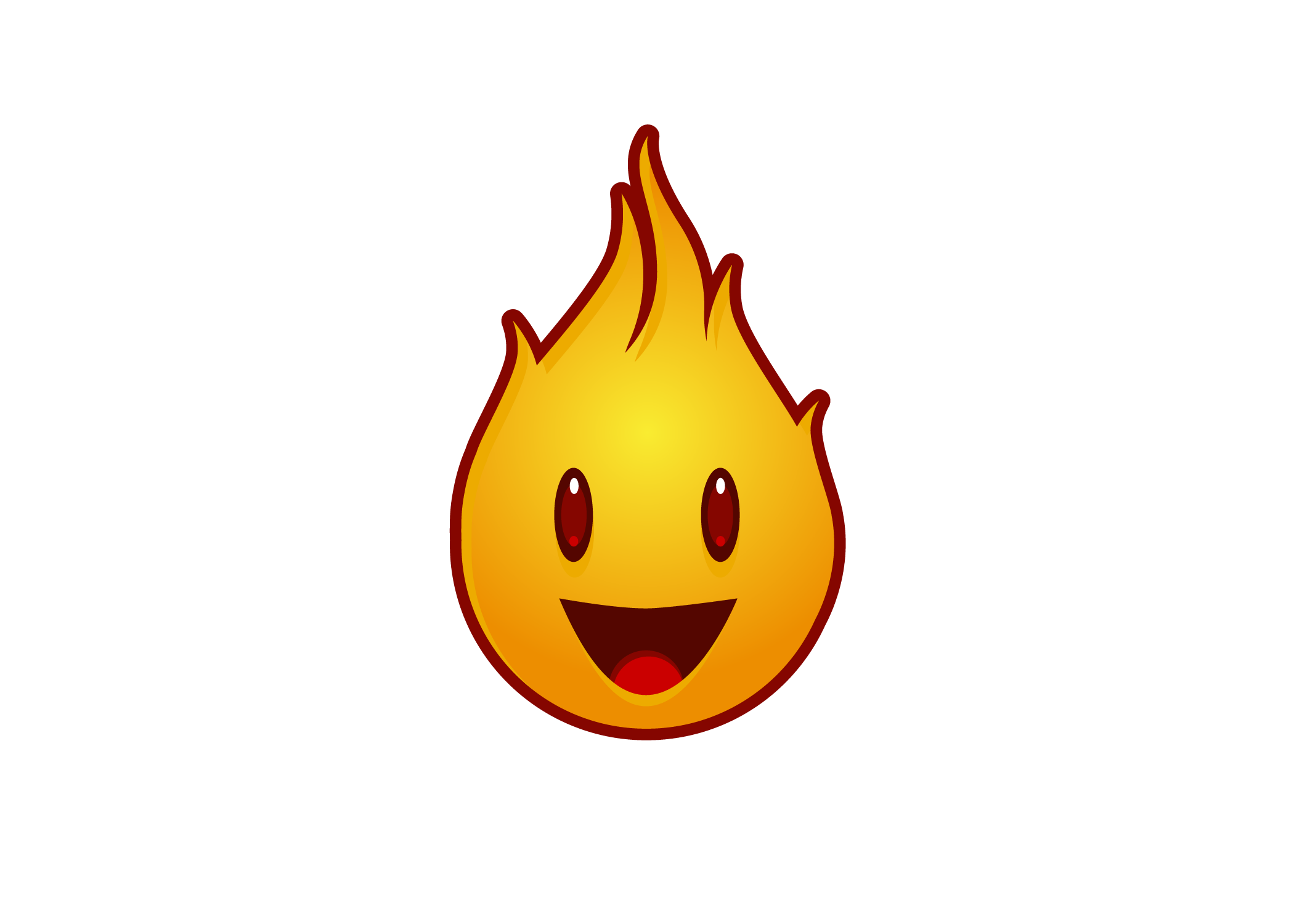 Remi Blaze Fire Head logo