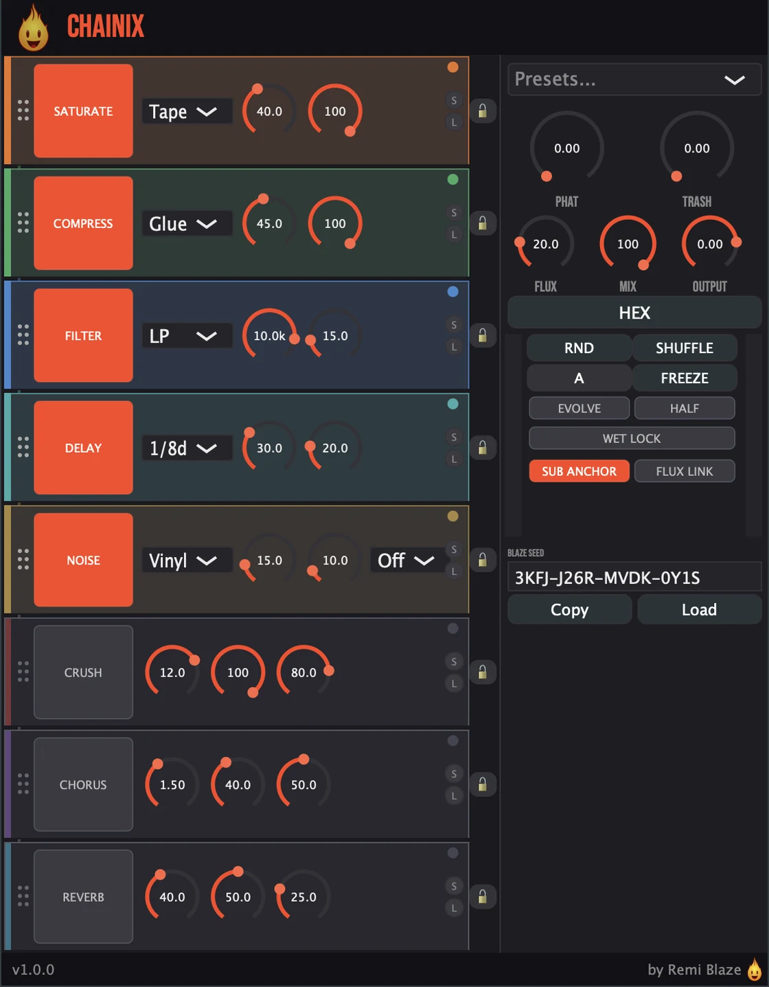 Chainix plugin interface
