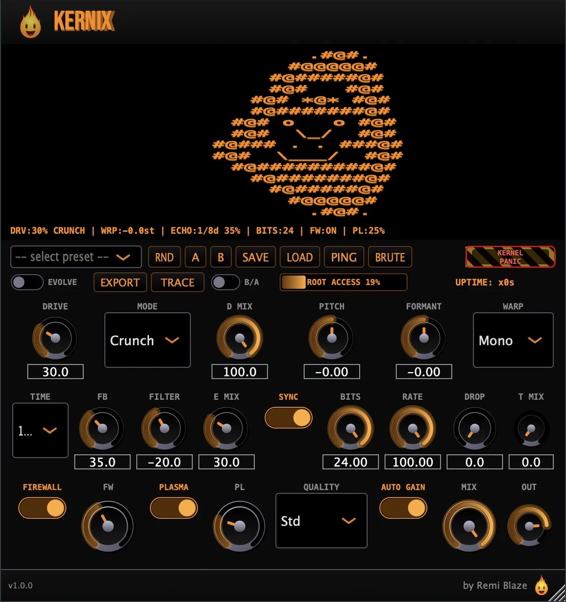 Kernix plugin interface