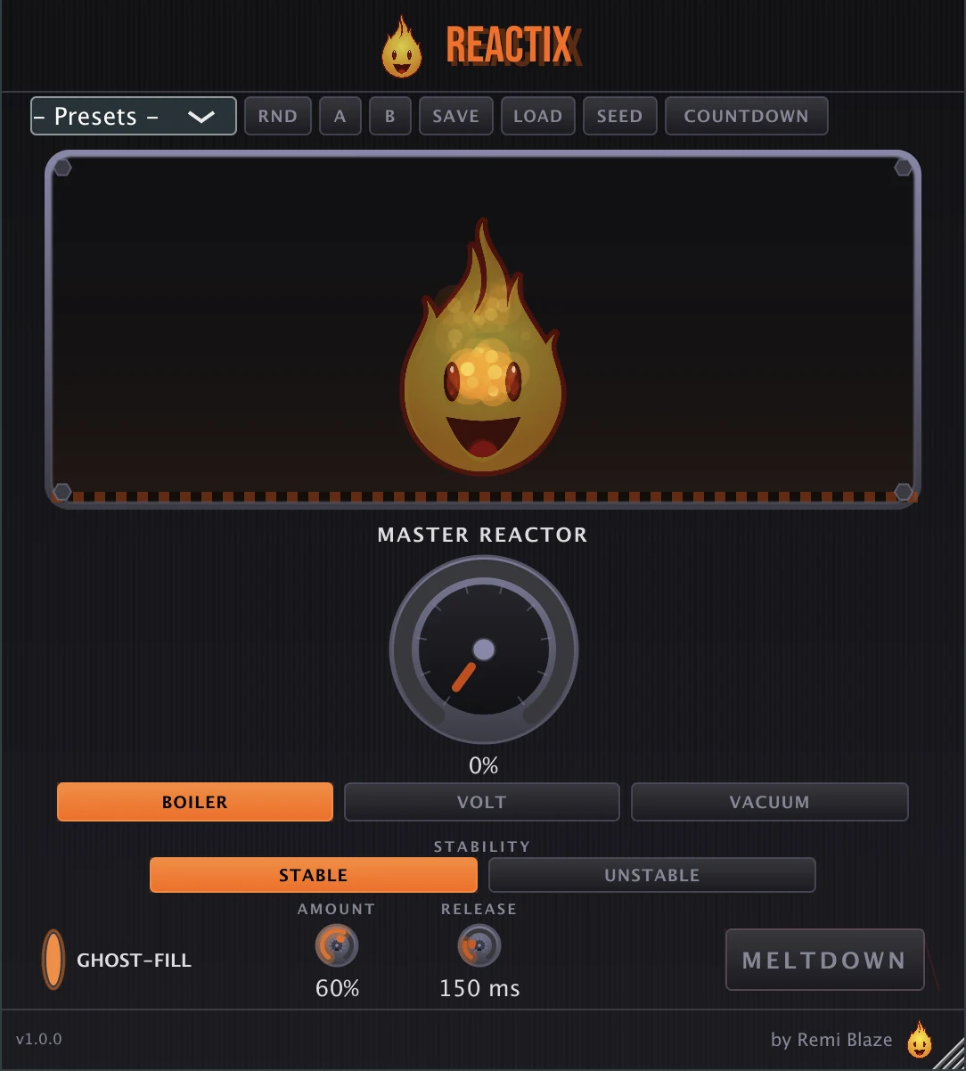 Reactix plugin interface