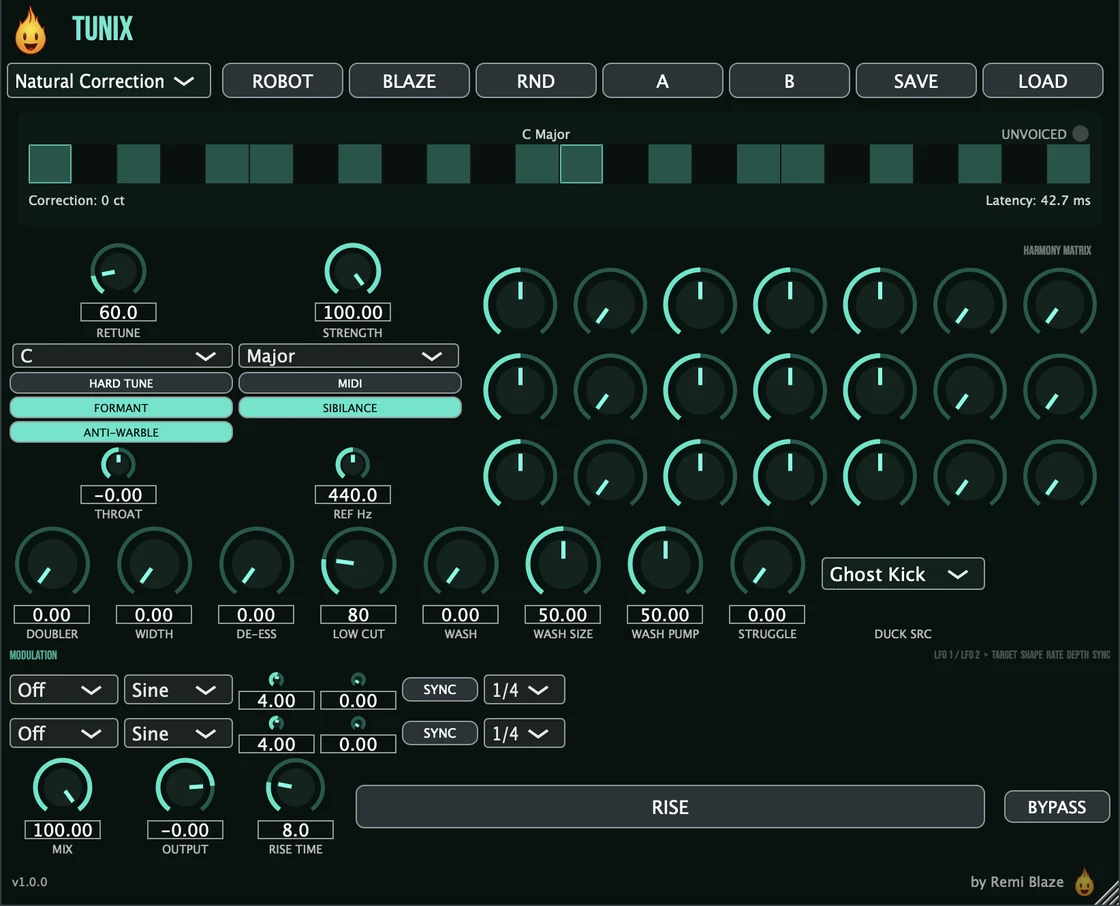 Tunix plugin interface