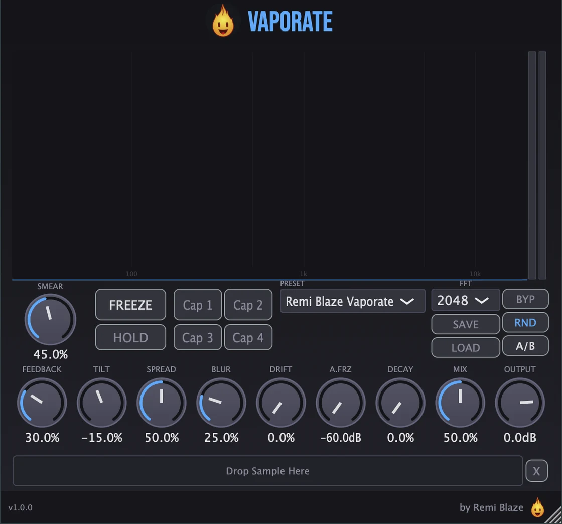Vaporate plugin interface